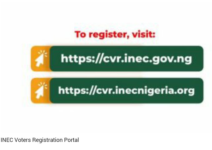 INEC Launches Voters Registration Portal - See How to Register
